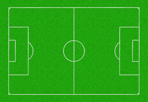 istock Full Frame Football field Area 1352678549