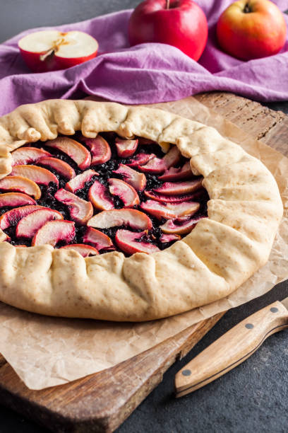 istock Lenten galette with apples and elder berries 1352688574