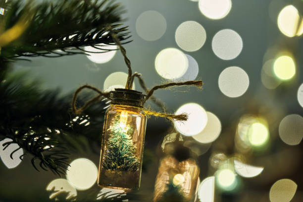 istock Christmas Decoration with Holiday Lights 1352695625