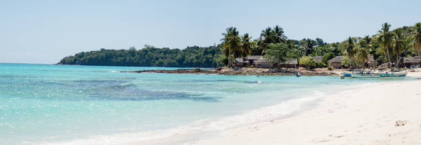 istock High tide in Nosy Iranja be in Nosy be Madagascar - Panoramic view 1352697327