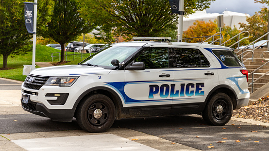 State College, PA: Penn State Police vehicle