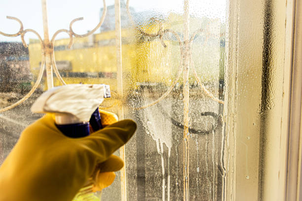 istock Dirty glass windows. Cleaning concept. 1352703507