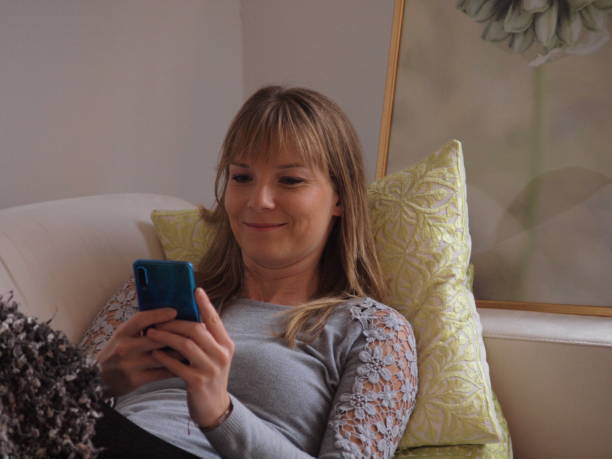 istock Young woman working from home 1352713987
