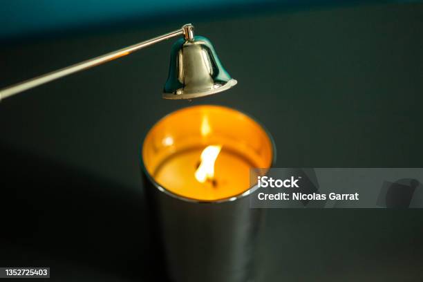A Candle 3 Stock Photo - Download Image Now - Candle Snuffer, Above, Apartment