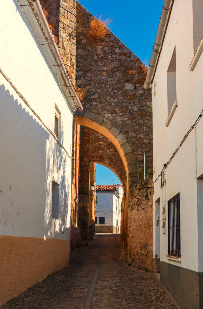 istock Typical street of Trujillo 1352726646