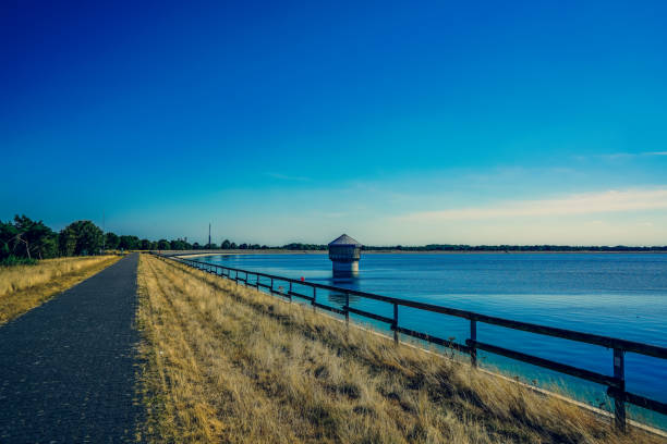 istock A water reservoir in summer in Germany. 1352730974
