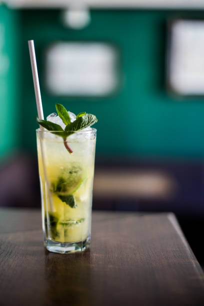 istock Fresh lemonade in a glass 1352731256