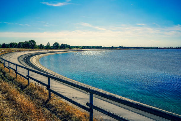 istock A water reservoir in summer in Germany. 1352731330