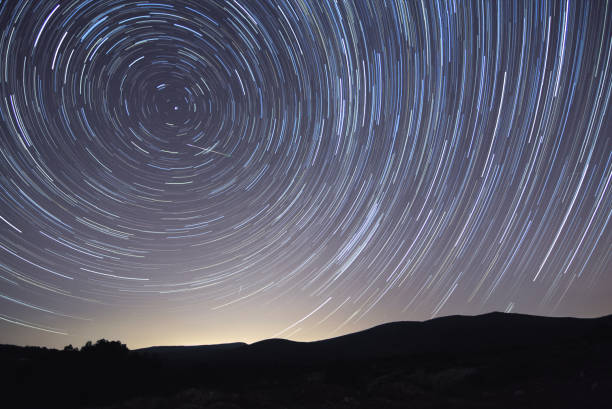 istock A star trail in a meteor shower night 1352740198