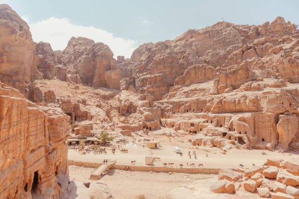 istock Views of Petra, Jordan 1352742394