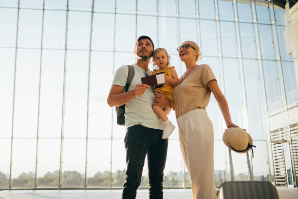 istock Young Family Having Fun Traveling Together 1352753109