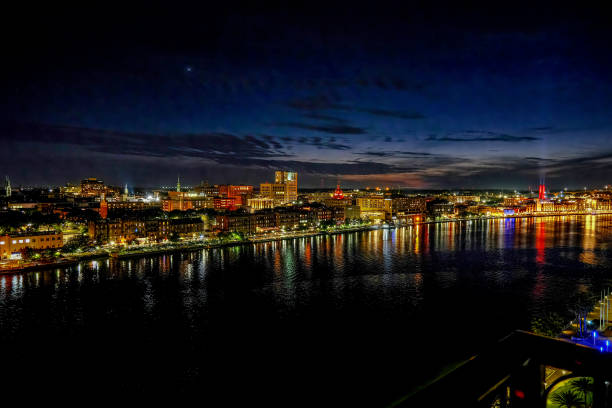 istock River Street Under the Stars 1352762545