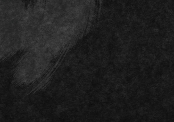 Black background of Japanese paper