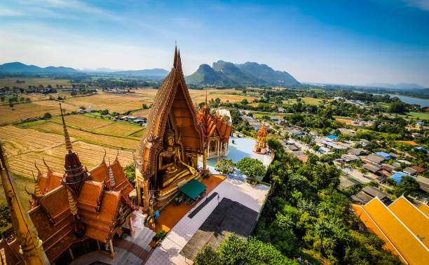 istock Golden Big Buddha Statue Thailand 1352775564