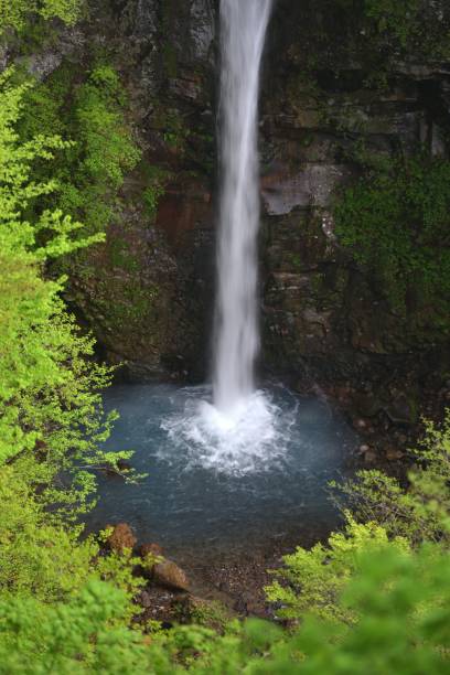 istock Blue water fall in Summer, Nasu, Tochigi, Japan 1352782200