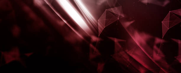 istock Abstract concept of sci-fi block effect. Background for cyber crypto security and data technology concept. Can be used for Wallpaper 1352787430