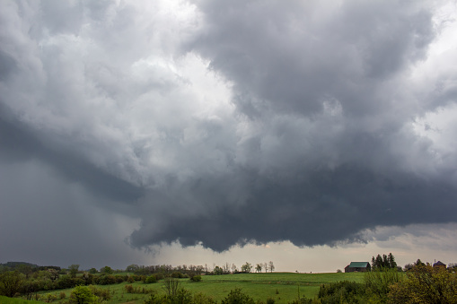 Cloudscapes across Southern Ontario, Canada