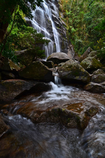 istock A lush waterfall in Rio de Janeiro state 1352790332