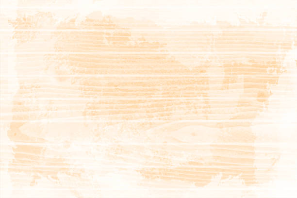 Horizontal vector Illustration of old blank empty beige coloured grungy blotched wooden textured effect camouflage backgrounds Old grunge paper or wooden textured backgrounds - suitable to use as wallpaper, vintage post cards, letters, manuscripts. The illustration is a mottled blend of beige, light brown, wooden grain grunge. There is no text or people and copy space all over. wood grain stock illustrations