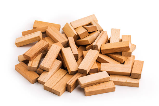 istock Background of wooden cubes. background image 1352804722