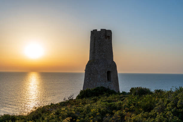 istock Old watchtower in Denia 1352809602