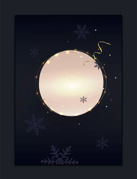 istock New Year and Merry Christmas greating card. 1352820152