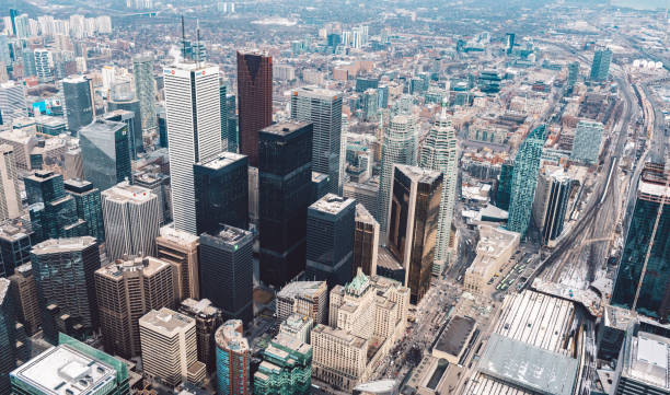 istock High Angle View Of Modern Buildings In City 1352820963