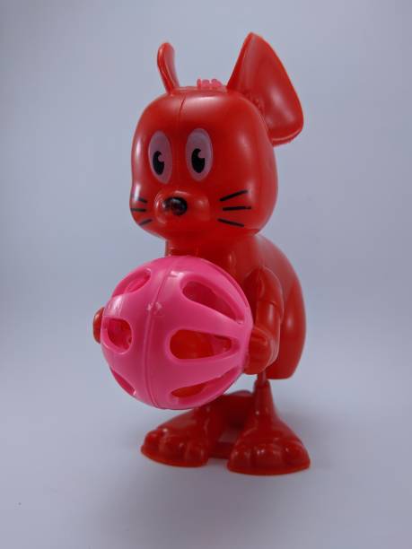 istock baby toy, toy mouse carrying ball 1352830751