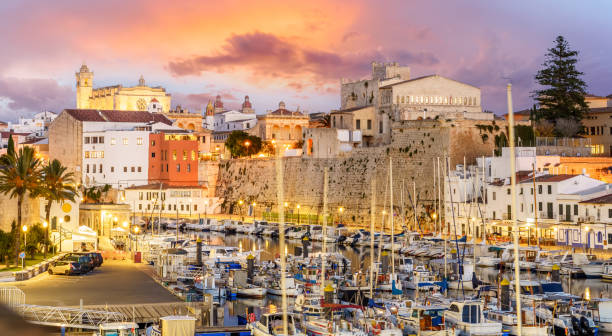 Landscape with Ciutadella de Menorca