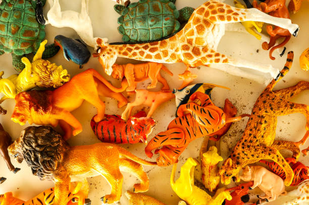 istock Close-up of plastic animal 1352840222