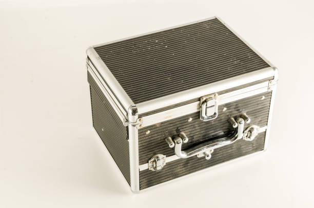 istock Close-up of metal box 1352840239