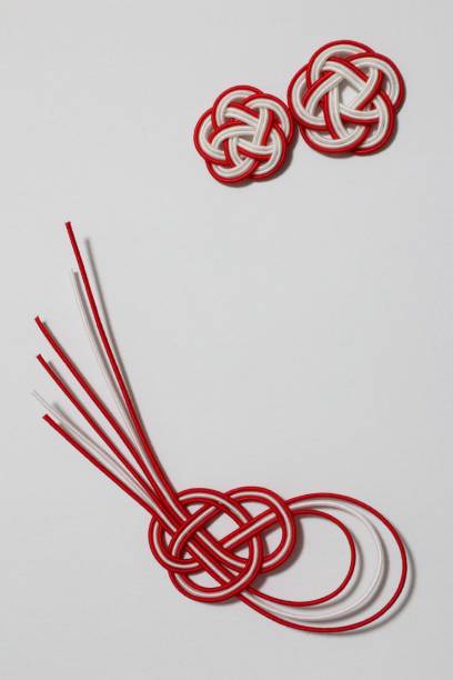 istock Handmade Japanese ornaments with copy space. 1352850855
