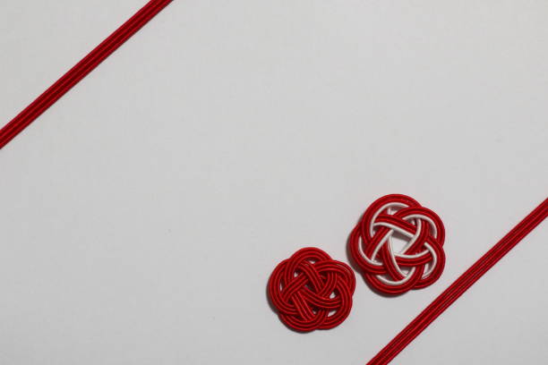 istock Handmade Japanese ornaments with copy space. 1352850892