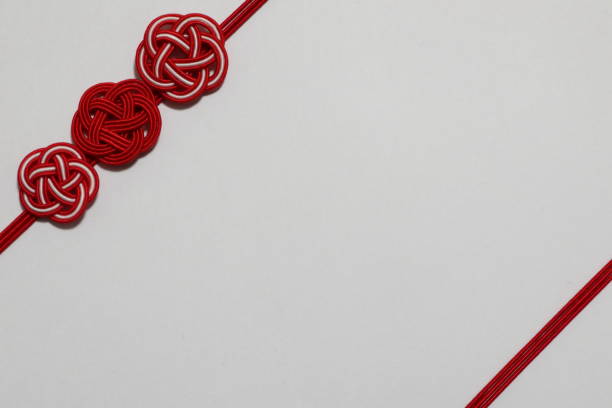 istock Handmade Japanese ornaments with copy space. 1352850894