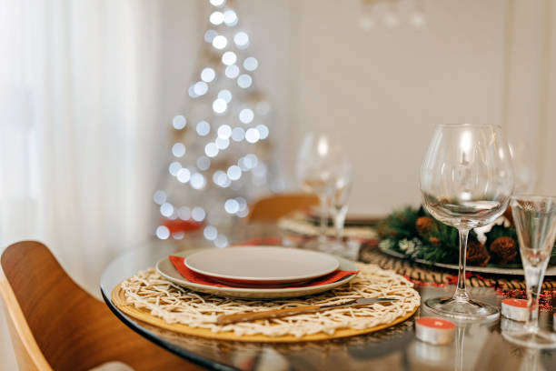 istock Apartment decorated for Christmas and New Year 1352855196