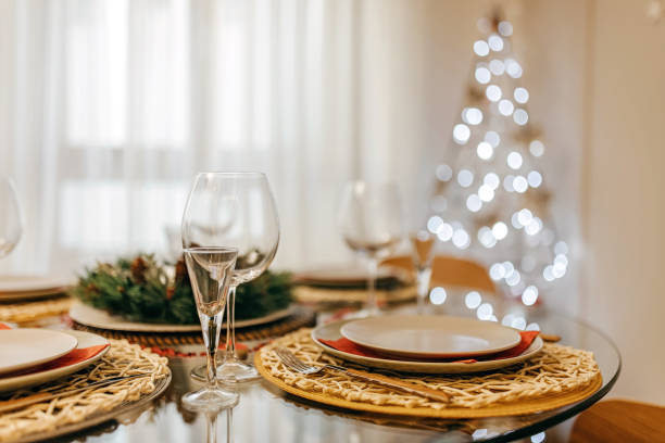 istock Apartment decorated for Christmas and New Year 1352855232