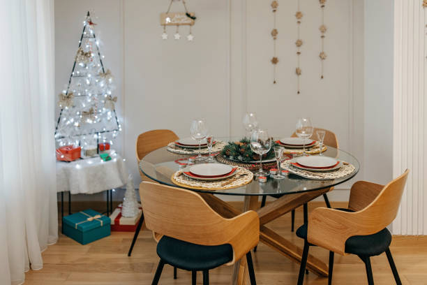 istock Apartment decorated for Christmas and New Year 1352855263