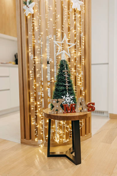 istock Apartment decorated for Christmas and New Year 1352855266