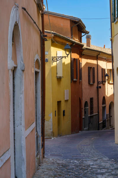 istock Old typical street in Bertinoro, Emilia-Romagna, Italy 1352855369
