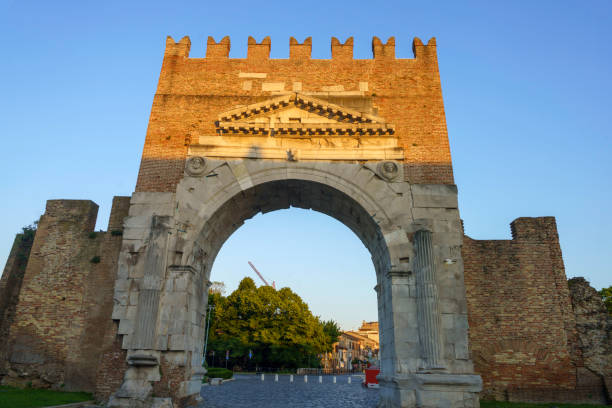 arch of Augustus in Rimini, Italy