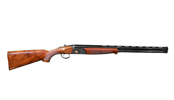 istock hunting shotgun isolated on white 135285815