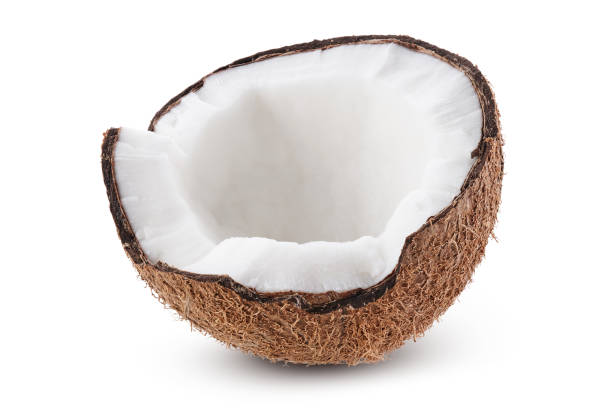 istock Coconut isolated on white background 1352866153