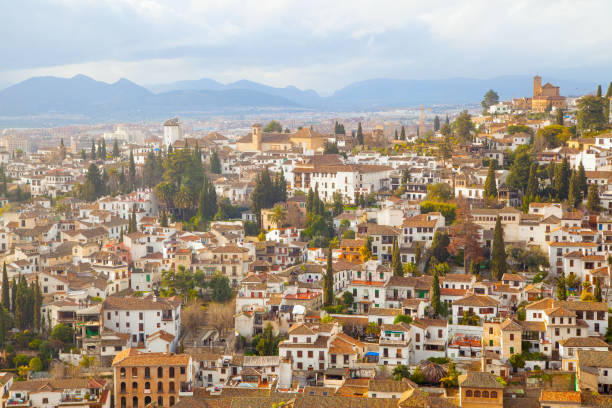 istock Old town of Granada 1352866361