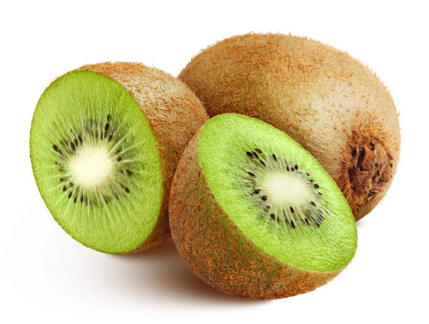 istock Kiwi isolated on white background 1352874605