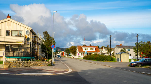istock View on a backstreet in Bodo, Norway 1352877058