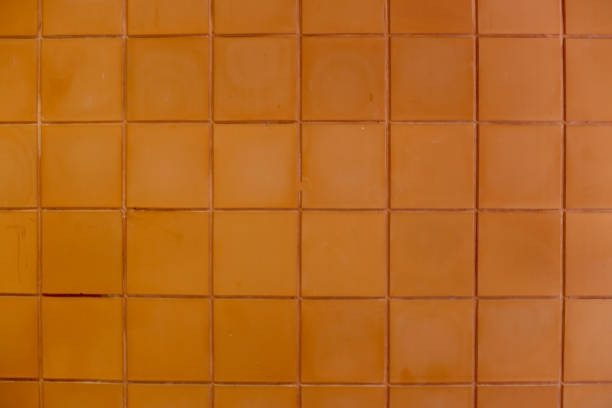 istock Brown tiles on the floor 1352881249