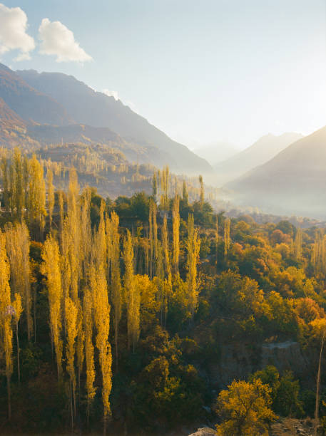 istock Himalayas mountains  in autumn 1352883498