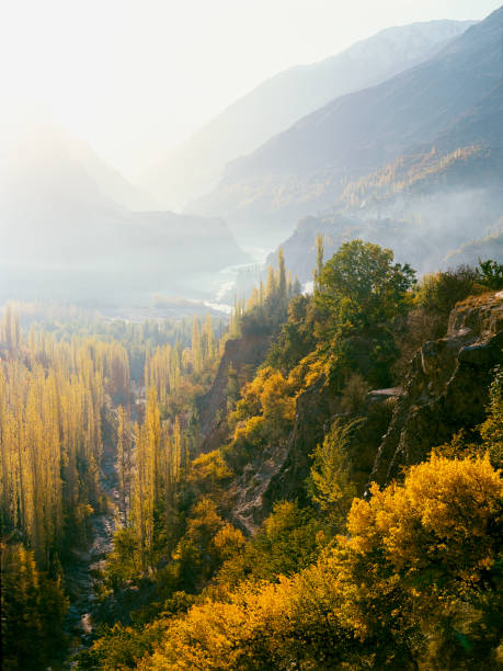 istock Himalayas mountains  in autumn 1352883526