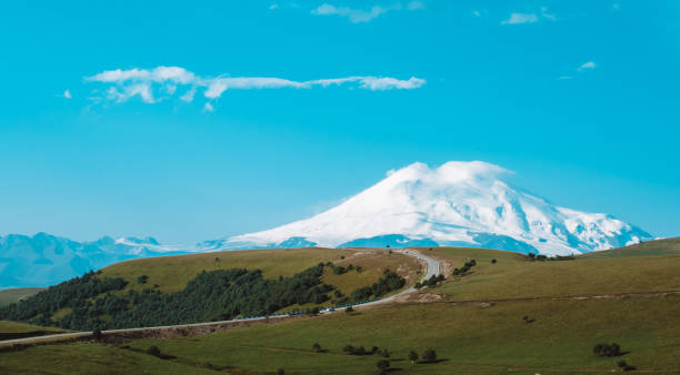 istock View of Mount Elbrus. 1352883857