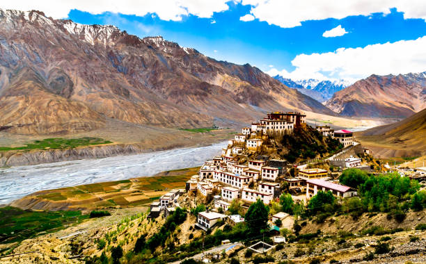 istock Key monastery in lahaul spiti valley India 1352885715